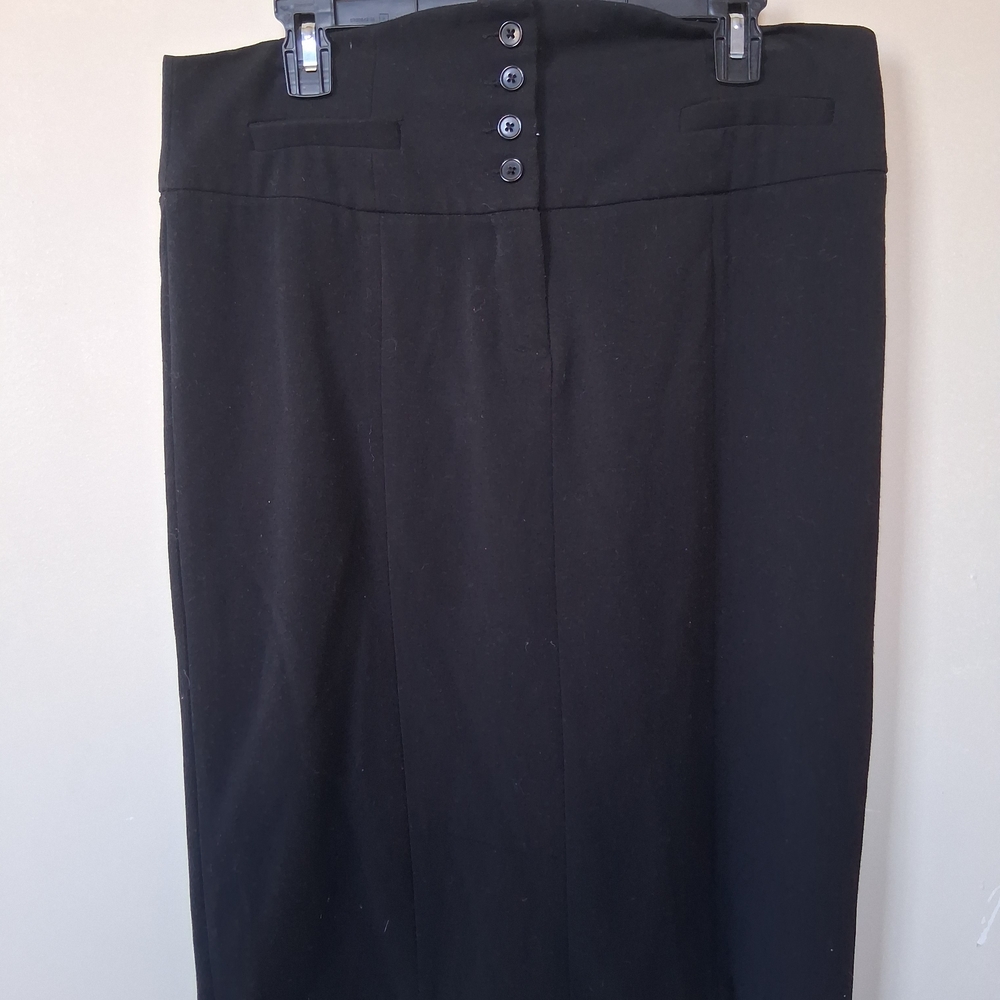 Grace Elements Black Pencil Skirt